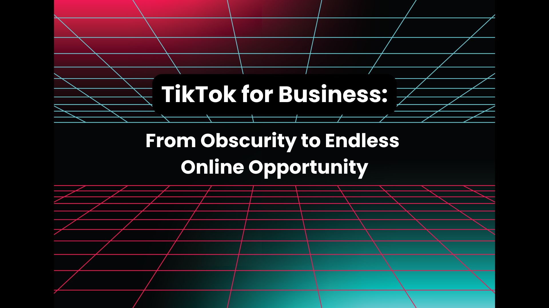 TikTok for Business From Obscurity to Endless Online Opportunity - VISIBILITI SG