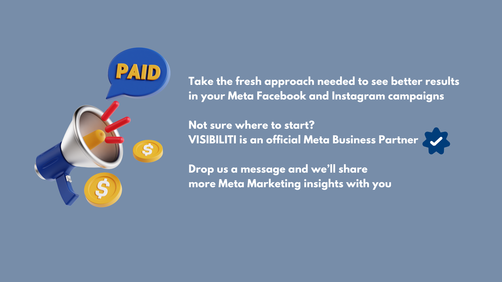 Watch Your Meta Ads Campaigns Take Off with VISIBILITI SG Official Meta Business Partner